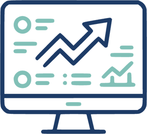 computer screen with calculations